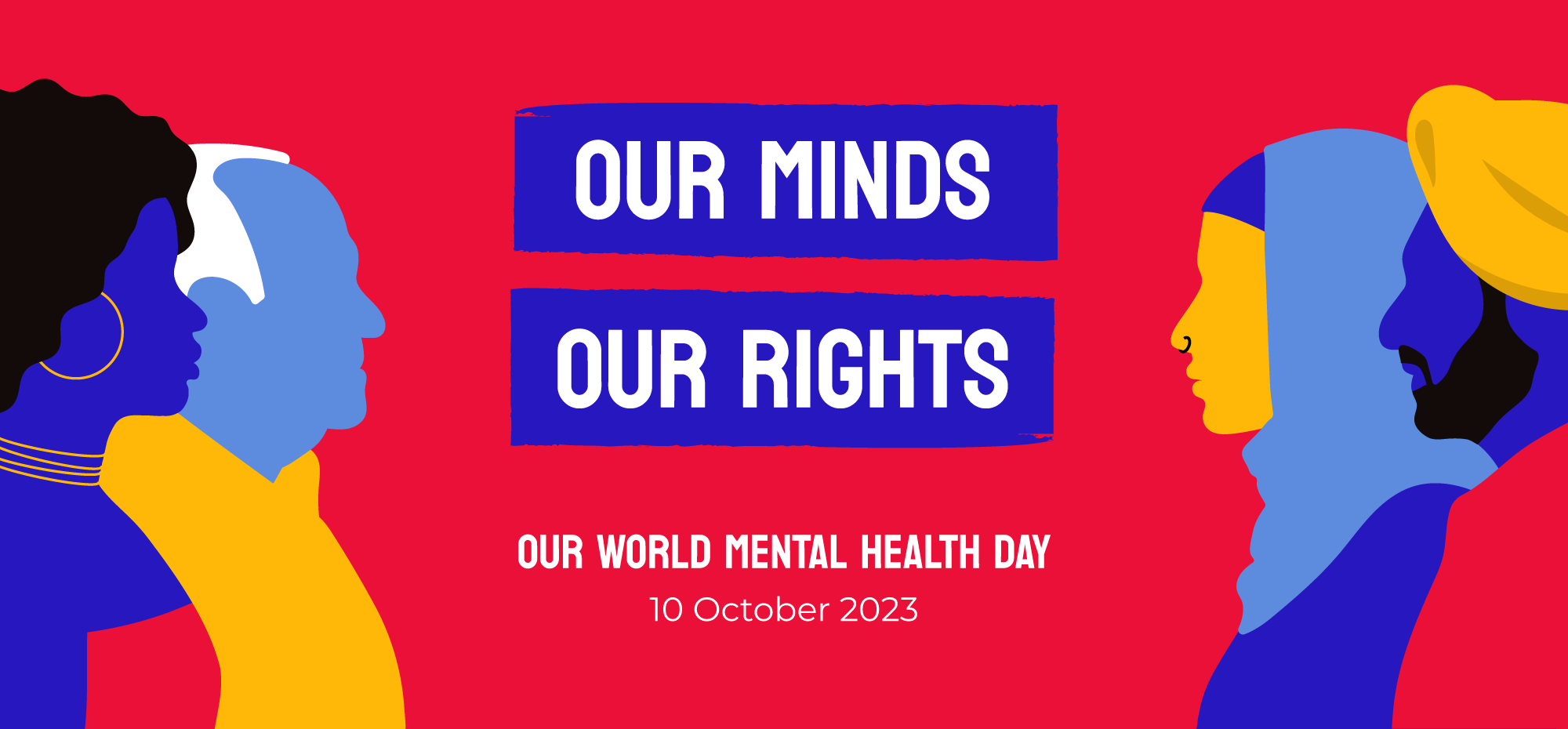 Web banners for World Mental Health Day